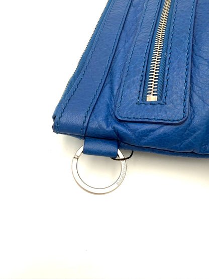 Balenciaga Le Cagole Pouch Bag in Blue