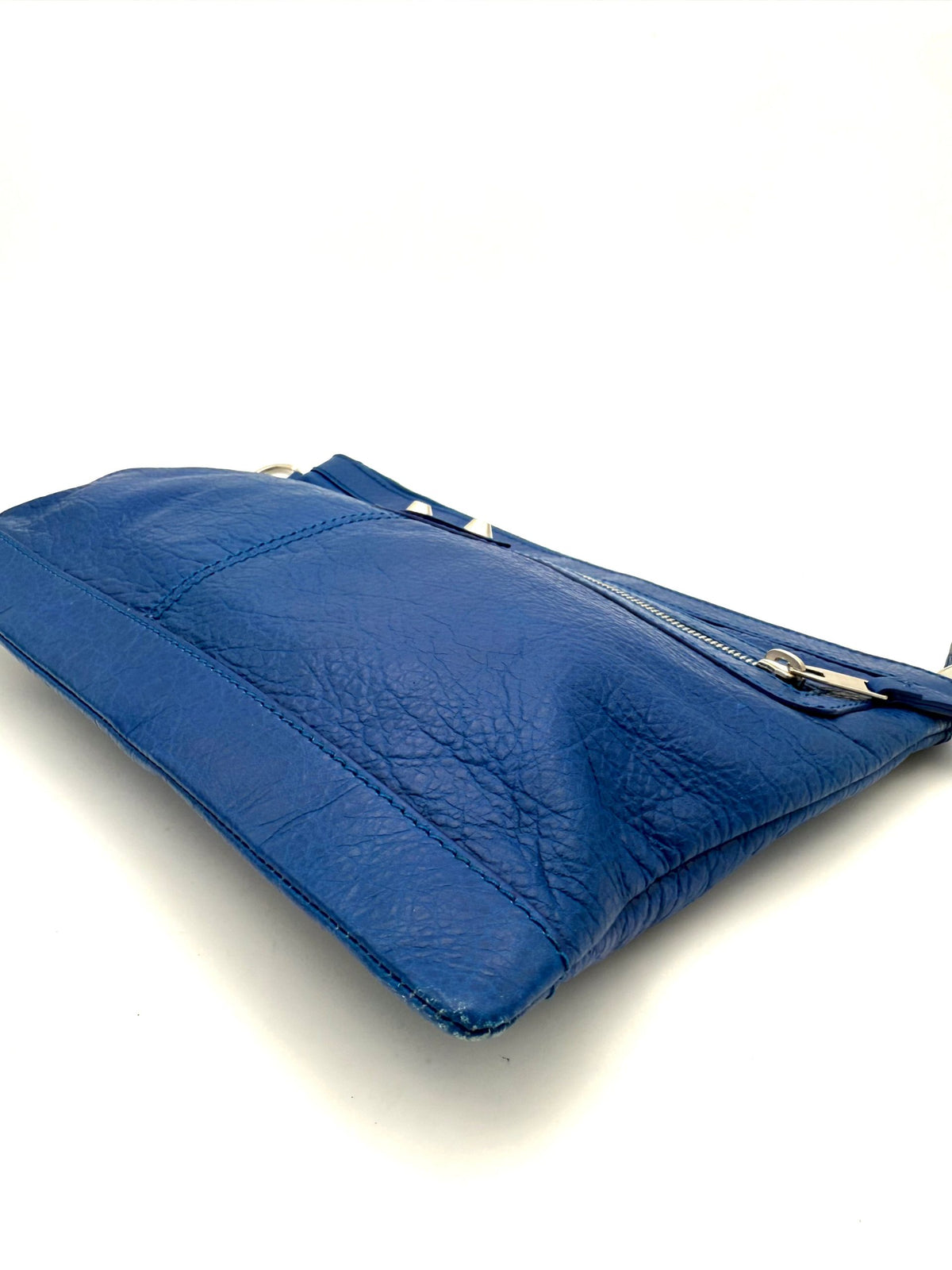 Balenciaga Le Cagole Pouch Bag in Blue
