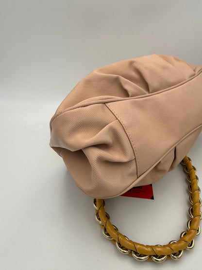 Bolso De Mano Fendi Mia Con Asas De Piel Y Cadena