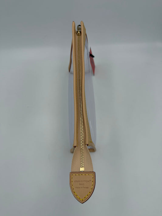 Pochette Louis Vuitton Con Monograma Transparente Tamaño MM