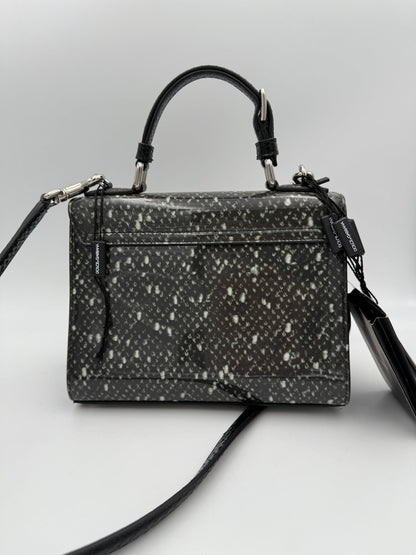 Dolce & Gabbana Bolso De Mano Monica De Pitón Y Acabado Lacado