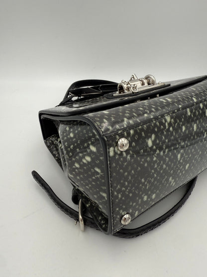 Dolce & Gabbana Bolso De Mano Monica De Pitón Y Acabado Lacado