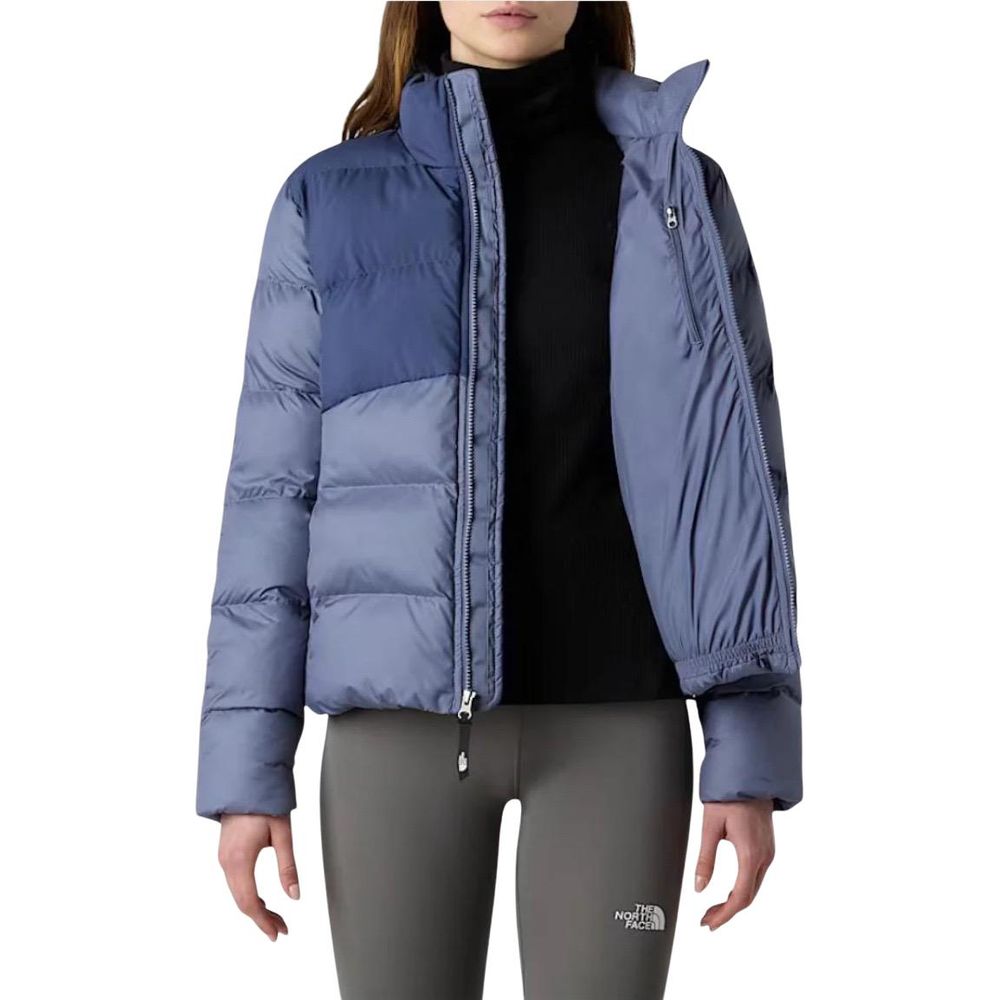 The North Face Doudoune Matelassée en Polyester Bleu Femme