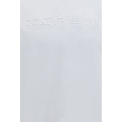 T-shirt classique en coton blanc Dolce & Gabbana