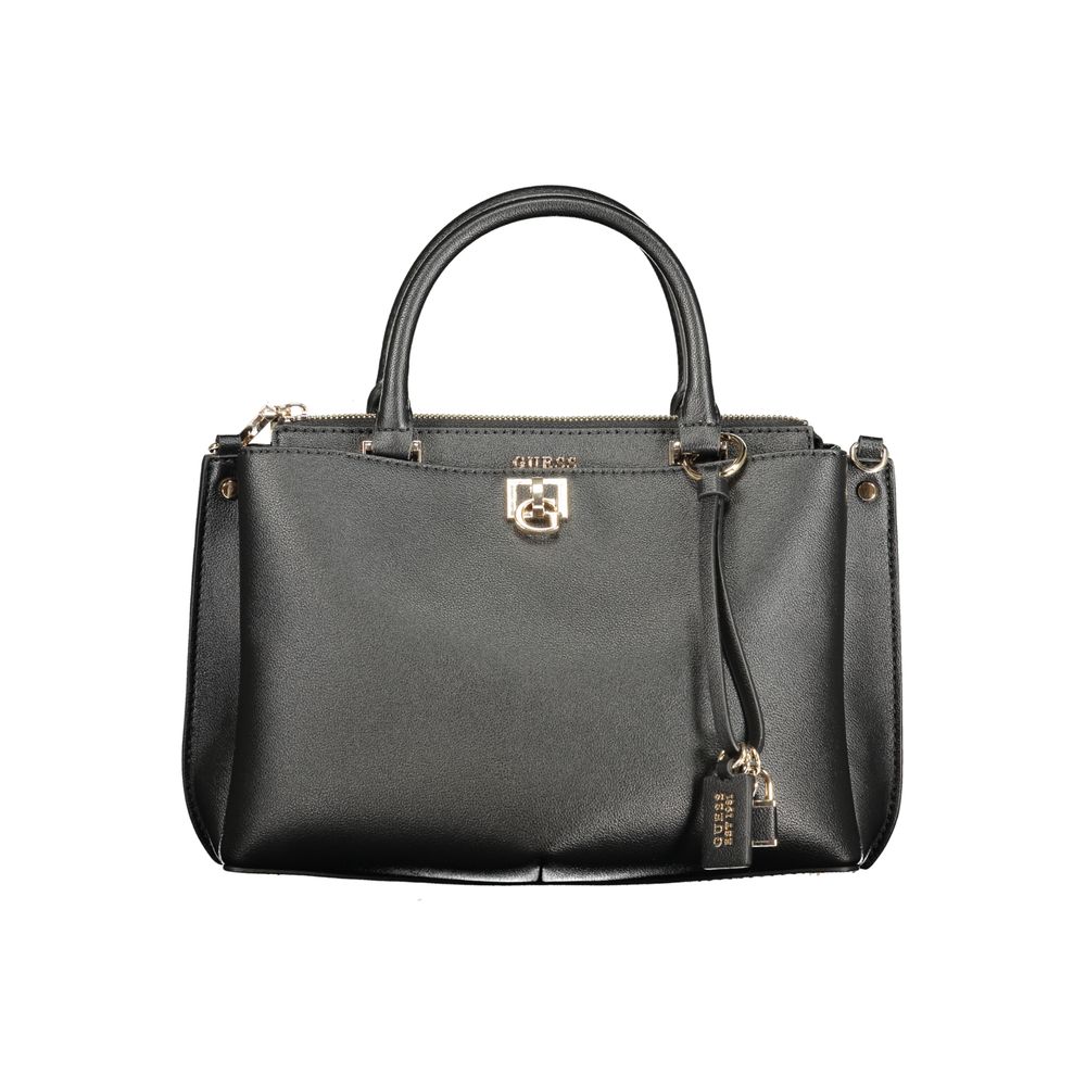 Guess Jeans Black Polyurethane Women's Handbag