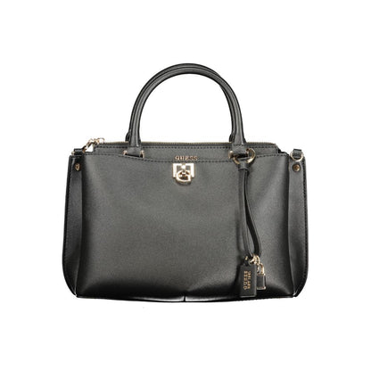 Guess Jeans Black Polyurethane Women's Handbag