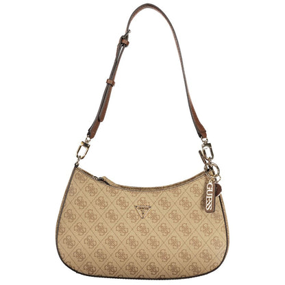Sac à main Guess Jeans beige en polyuréthane pour femme