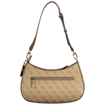 Sac à main Guess Jeans beige en polyuréthane pour femme