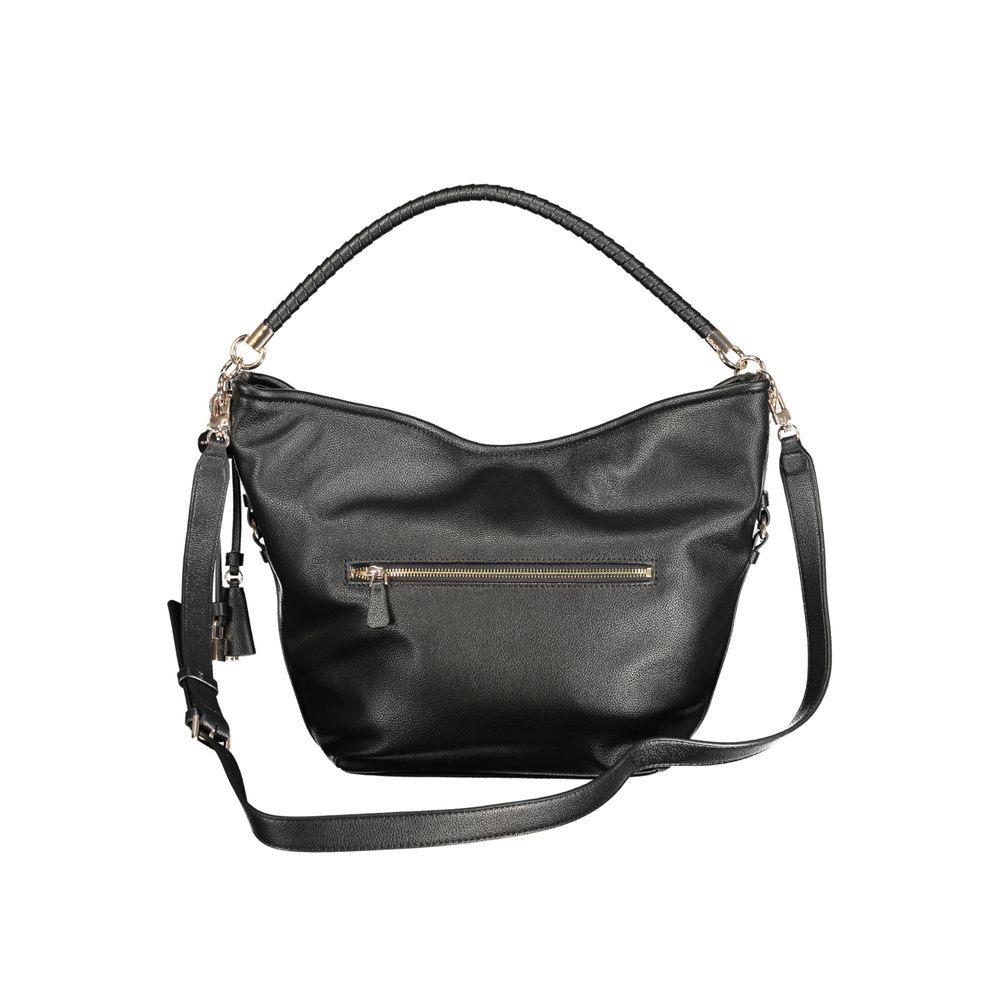 Guess Jeans Nero Polyurethane Women's Shoulder Bag
