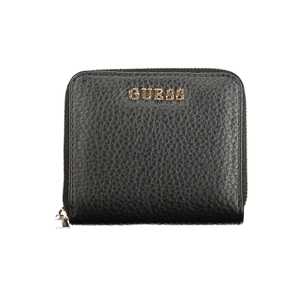 Guess Jeans Black Polyurethane Women's Wallet