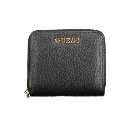 Guess Jeans Black Polyurethane Women's Wallet