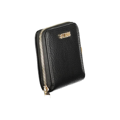 Guess Jeans Black Polyurethane Women's Wallet