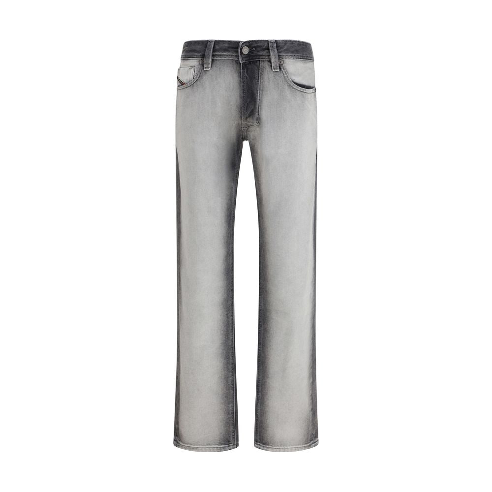 Vaqueros bootcut de algodón gris Diesel
