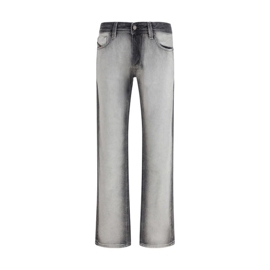 Vaqueros bootcut de algodón gris Diesel