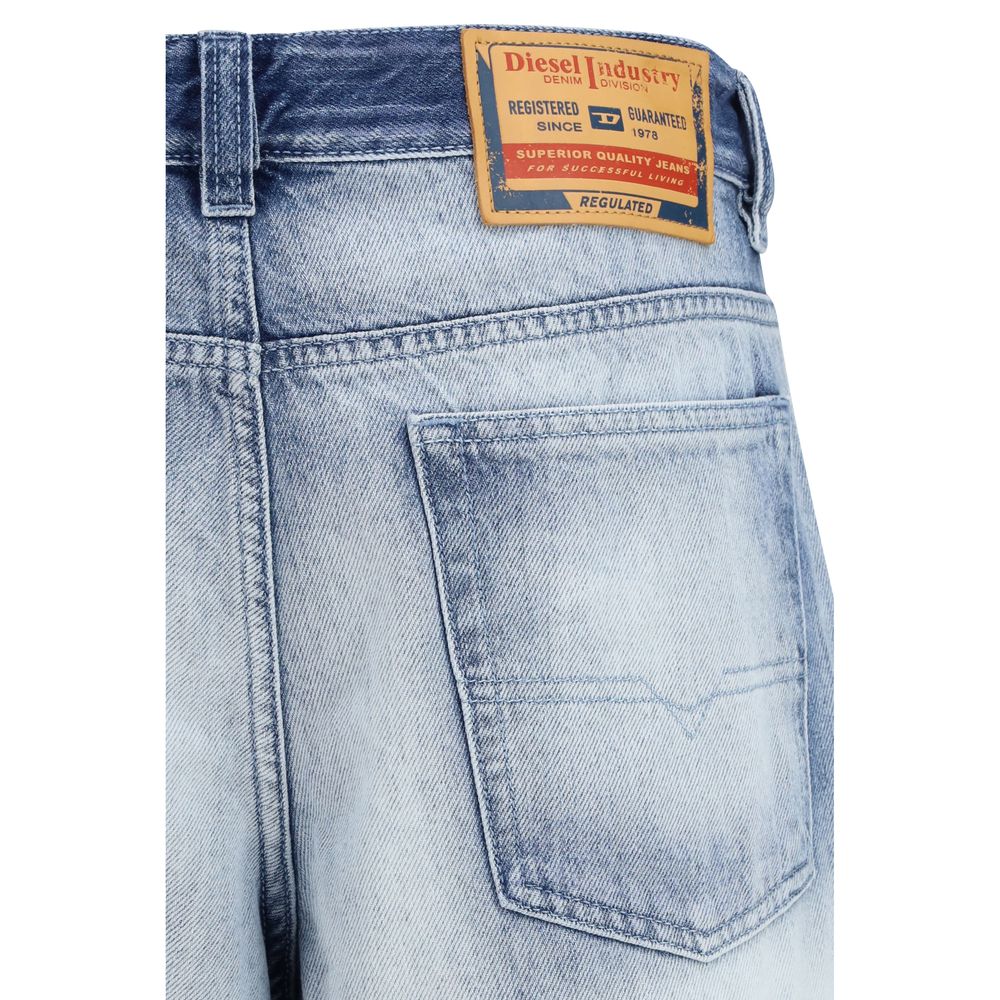 Jeans vaqueros Diesel azul de algodón con corte de bota