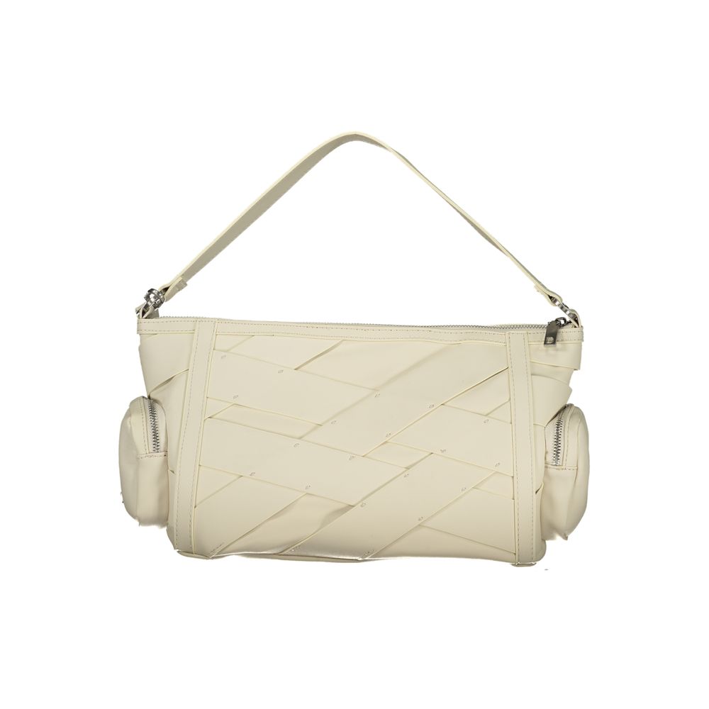 Sac à bandoulière pour femme Desigual blanc en polyuréthane