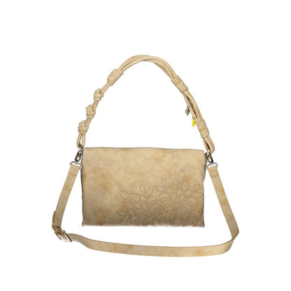 Desigual Beige Polyurethane Women Handbag