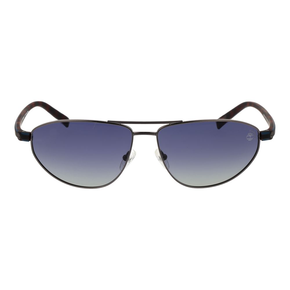 Lunettes de soleil Timberland en métal argenté