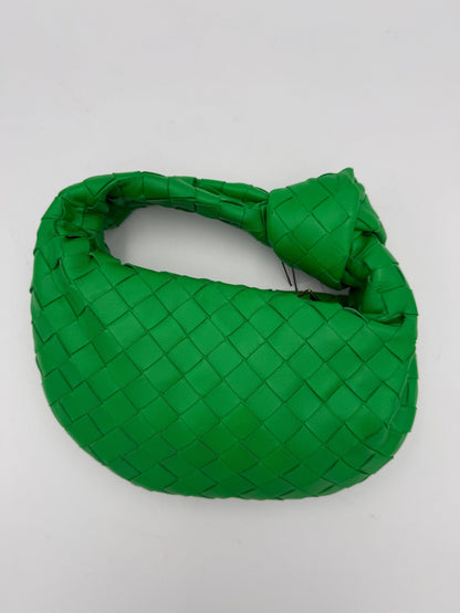 Bottega Veneta Jodie Mini Compact Green Crossbody Bag