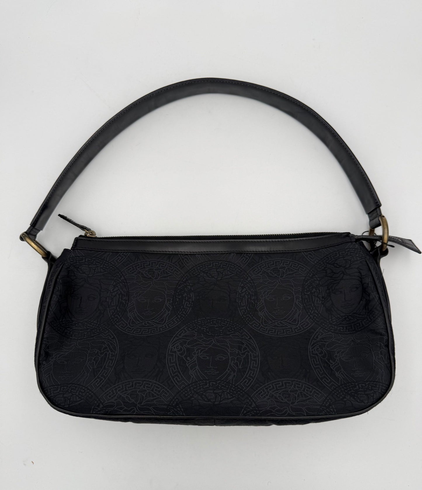 Bolso De Hombro Versace Con Motivo Medusa En Jacquard
