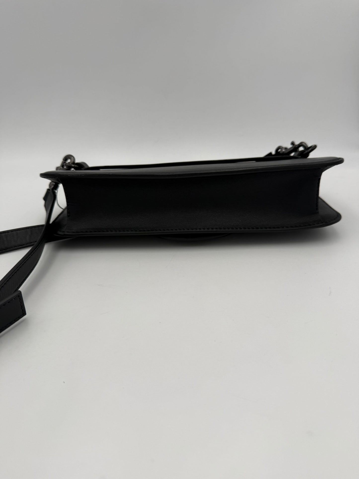 Valentino Garavani Black Vlogo Design Handbag