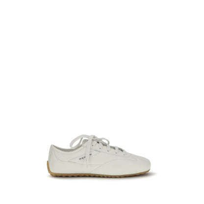 Zapatillas deportivas Alexander McQueen de piel de becerro blanca Bos Taurus