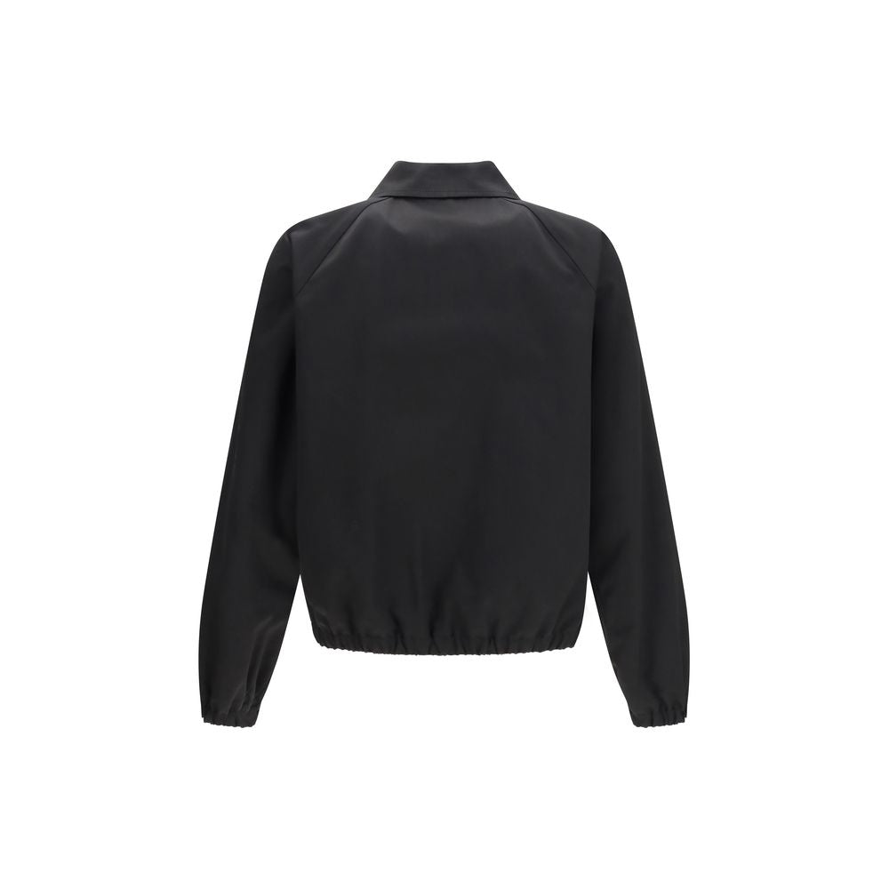 Valentino Garavani Bomber de algodón negro