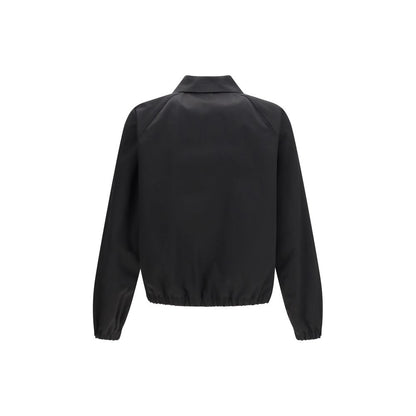 Valentino Garavani Bomber de algodón negro