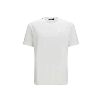 Dolce & Gabbana T-shirt blanc en coton - Confort quotidien -