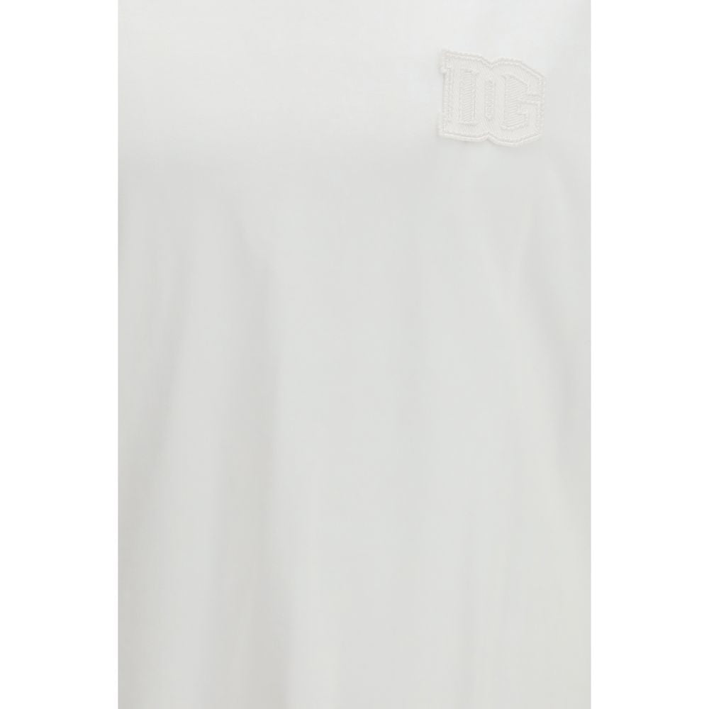 Dolce & Gabbana T-shirt blanc en coton - Confort quotidien -