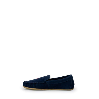 Ralph Lauren Faux Fur Indoor Slippers Blue