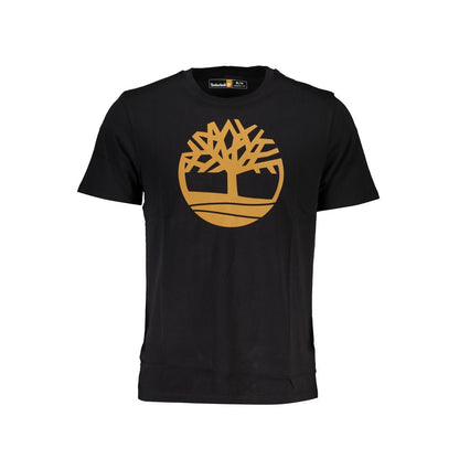 Camiseta Timberland negra de algodón orgánico para hombre