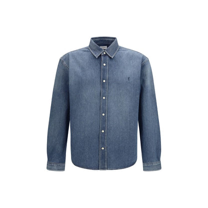 Camisa vaquera azul Saint Laurent