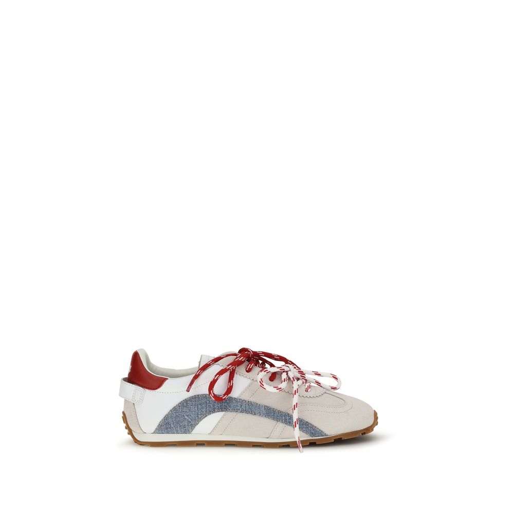 Zapatillas bajas de piel de becerro multicolor Bos Taurus Dsquared²