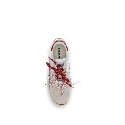 Zapatillas bajas de piel de becerro multicolor Bos Taurus Dsquared²