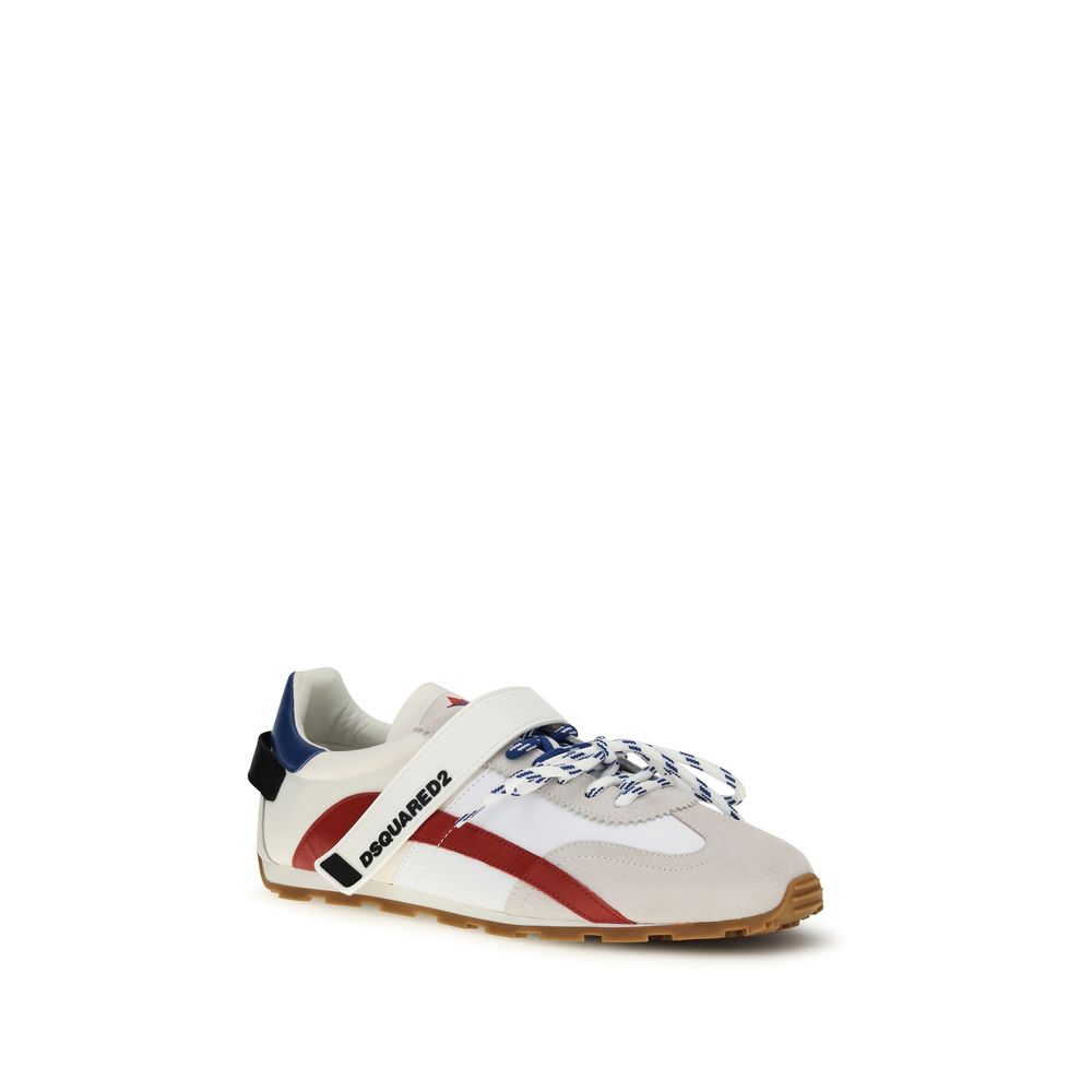 Zapatillas Dsquared² de piel de becerro multicolor Bos Taurus