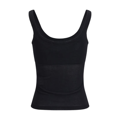 Camisa de viscosa negra Max Mara