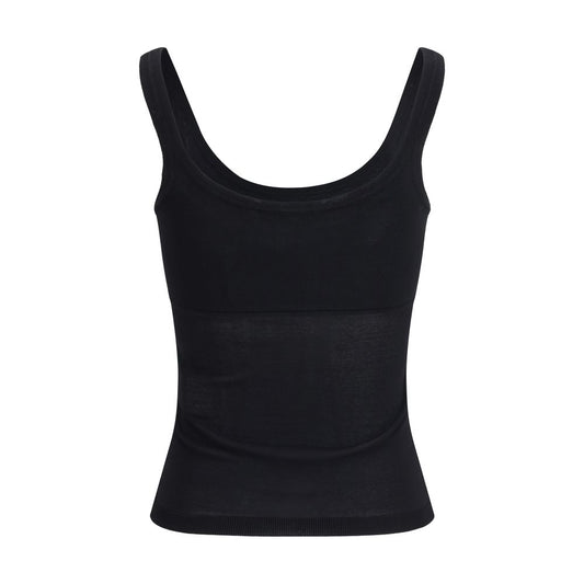 Camisa de viscosa negra Max Mara