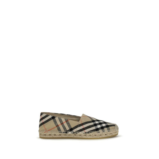 Alpargatas De Algodón Multicolor Con Estampado Mews Check Burberry