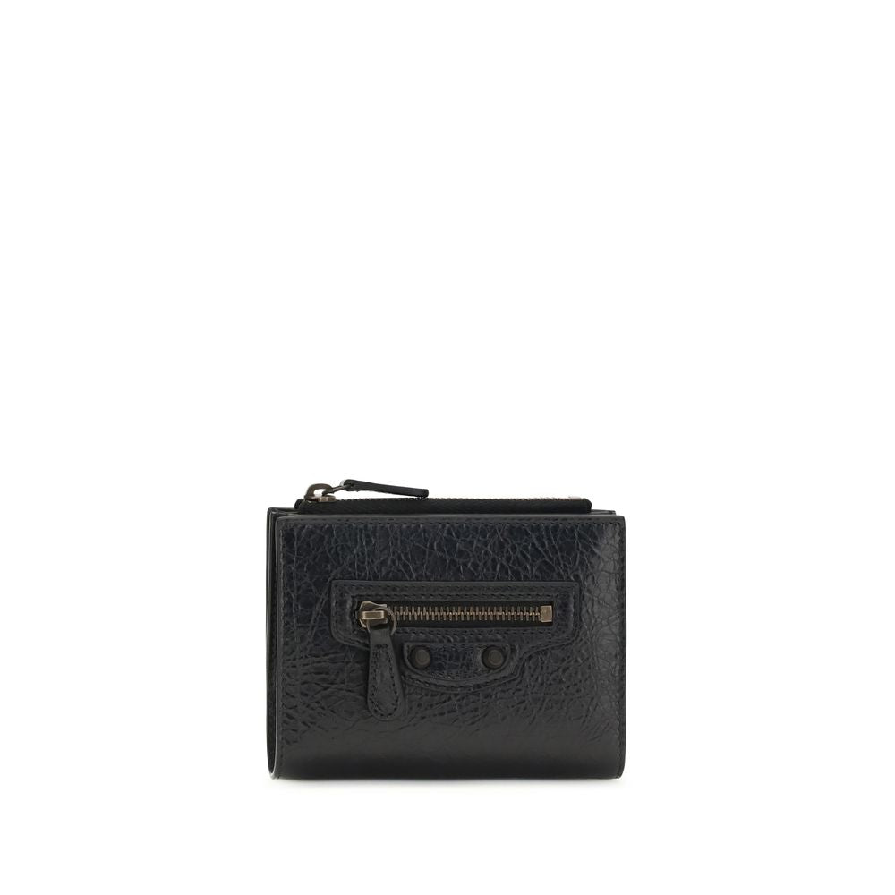 Sac Balenciaga en cuir d'agneau noir Le City