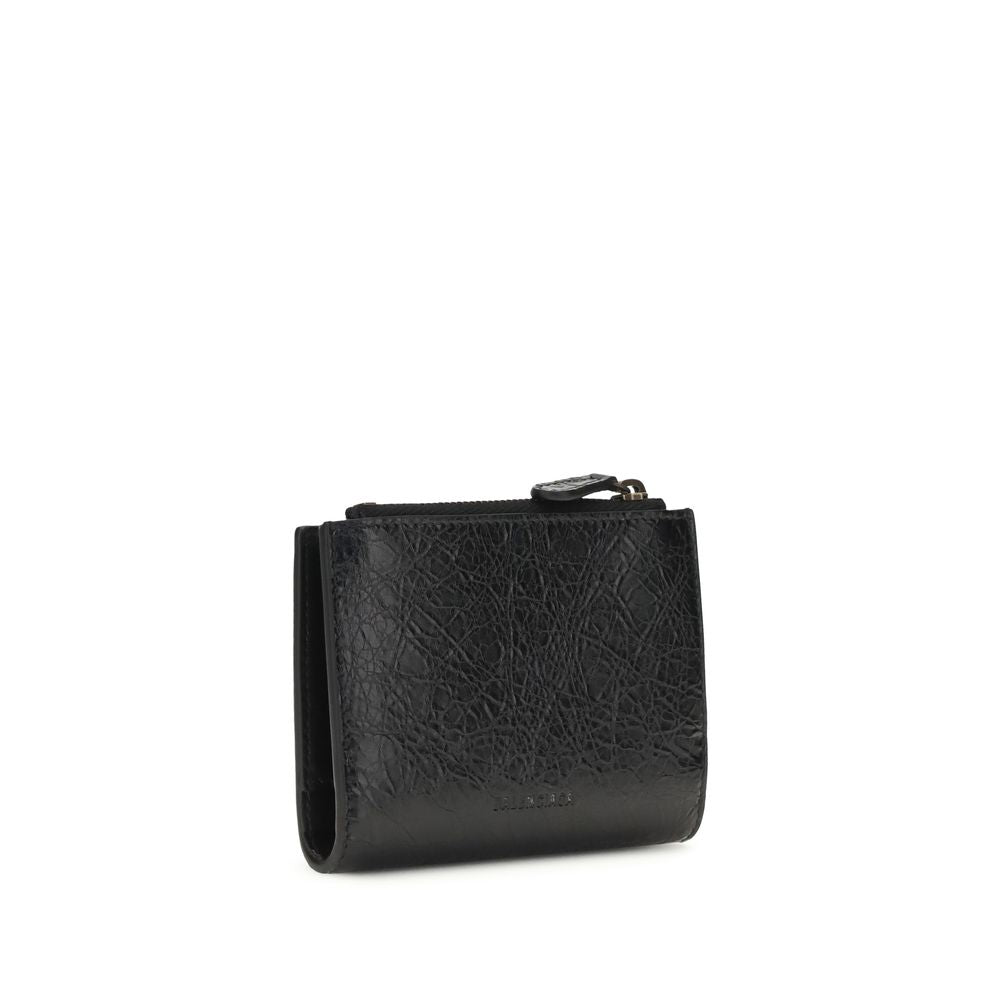 Sac Balenciaga en cuir d'agneau noir Le City