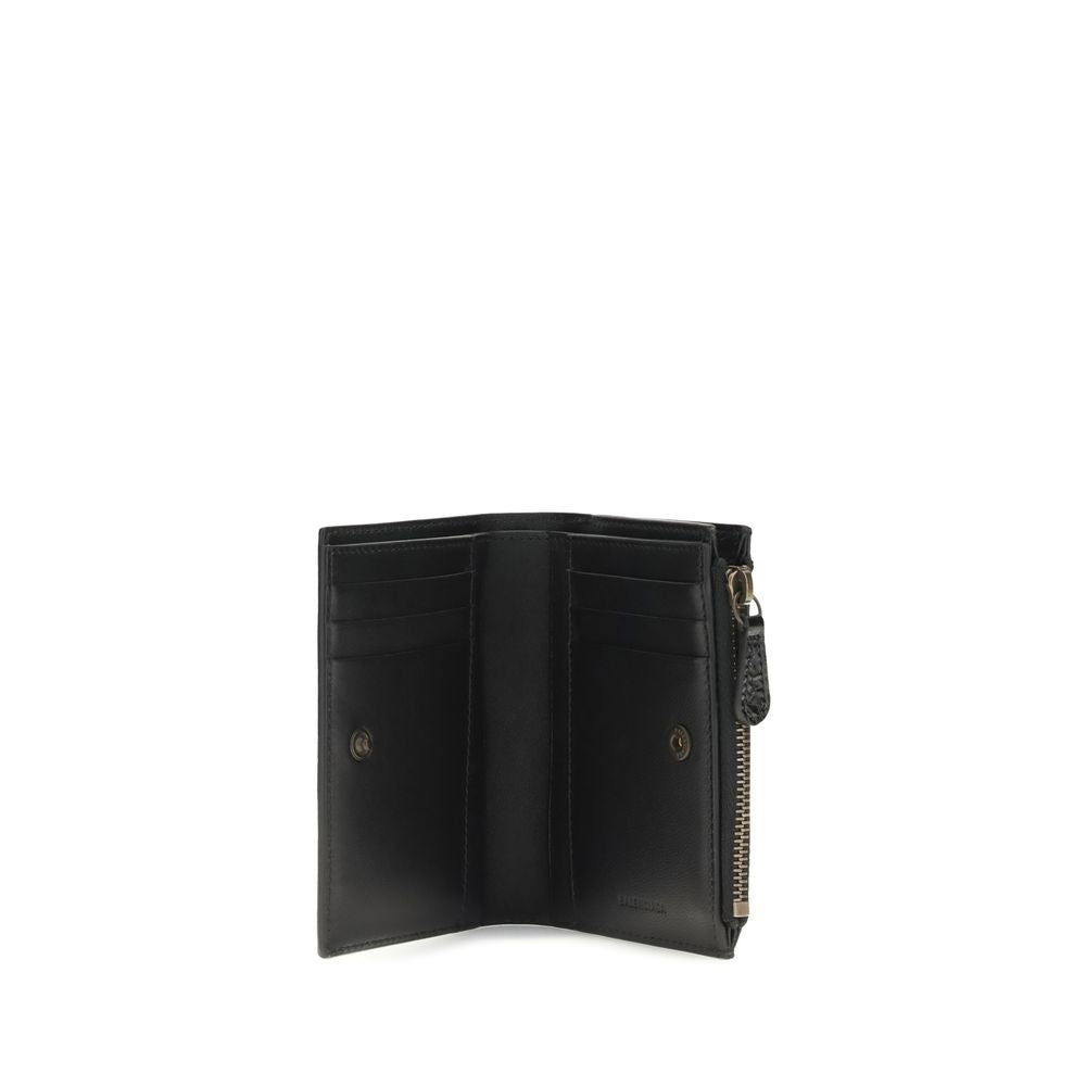 Sac Balenciaga en cuir d'agneau noir Le City