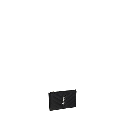 Cartera Saint Laurent De Piel De VacunoNegra Bos Taurus