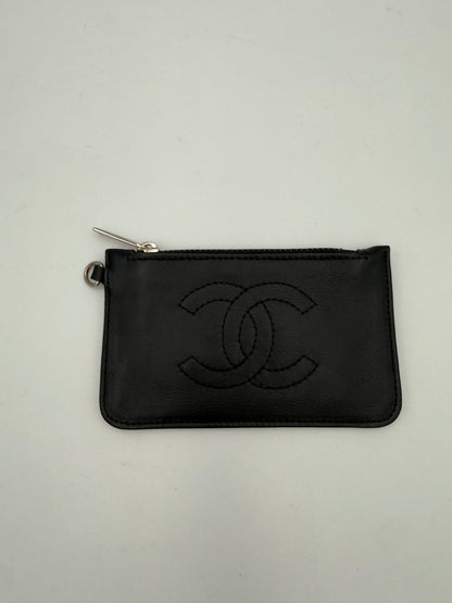 Chanel Portefeuille et Porte-cartes en Cuir d'Agneau - Utilité Multifonctionnelle