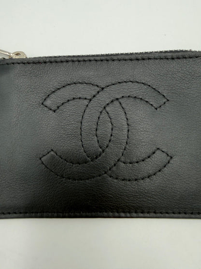 Chanel Portefeuille et Porte-cartes en Cuir d'Agneau - Utilité Multifonctionnelle