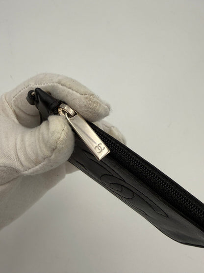Chanel Portefeuille et Porte-cartes en Cuir d'Agneau - Utilité Multifonctionnelle