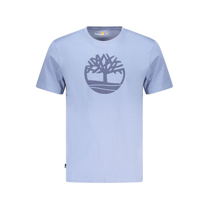 Camiseta de Algodón Azul para Hombre Timberland