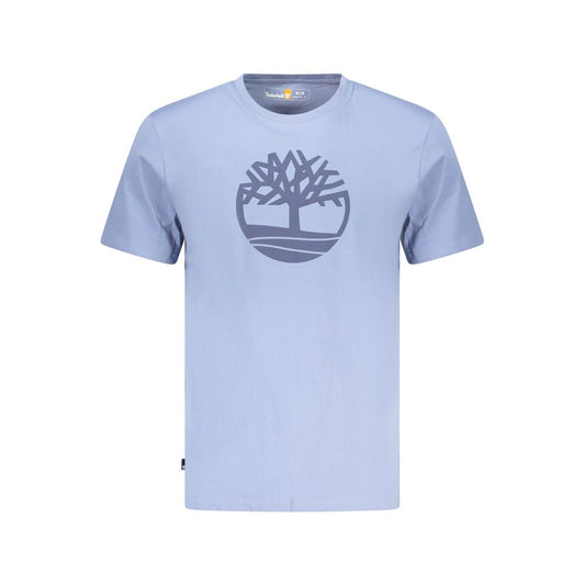 Camiseta de Algodón Azul para Hombre Timberland