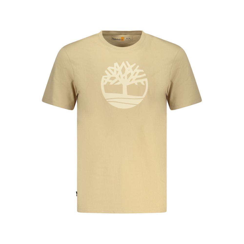 Camisa de hombre Timberland de algodón beige