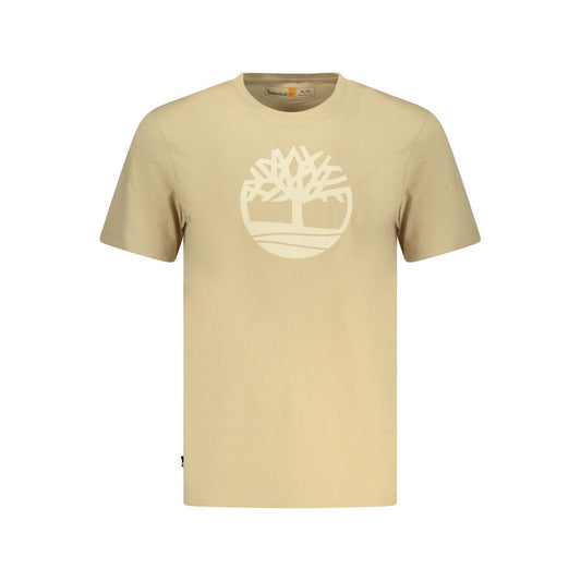 Camisa de hombre Timberland de algodón beige